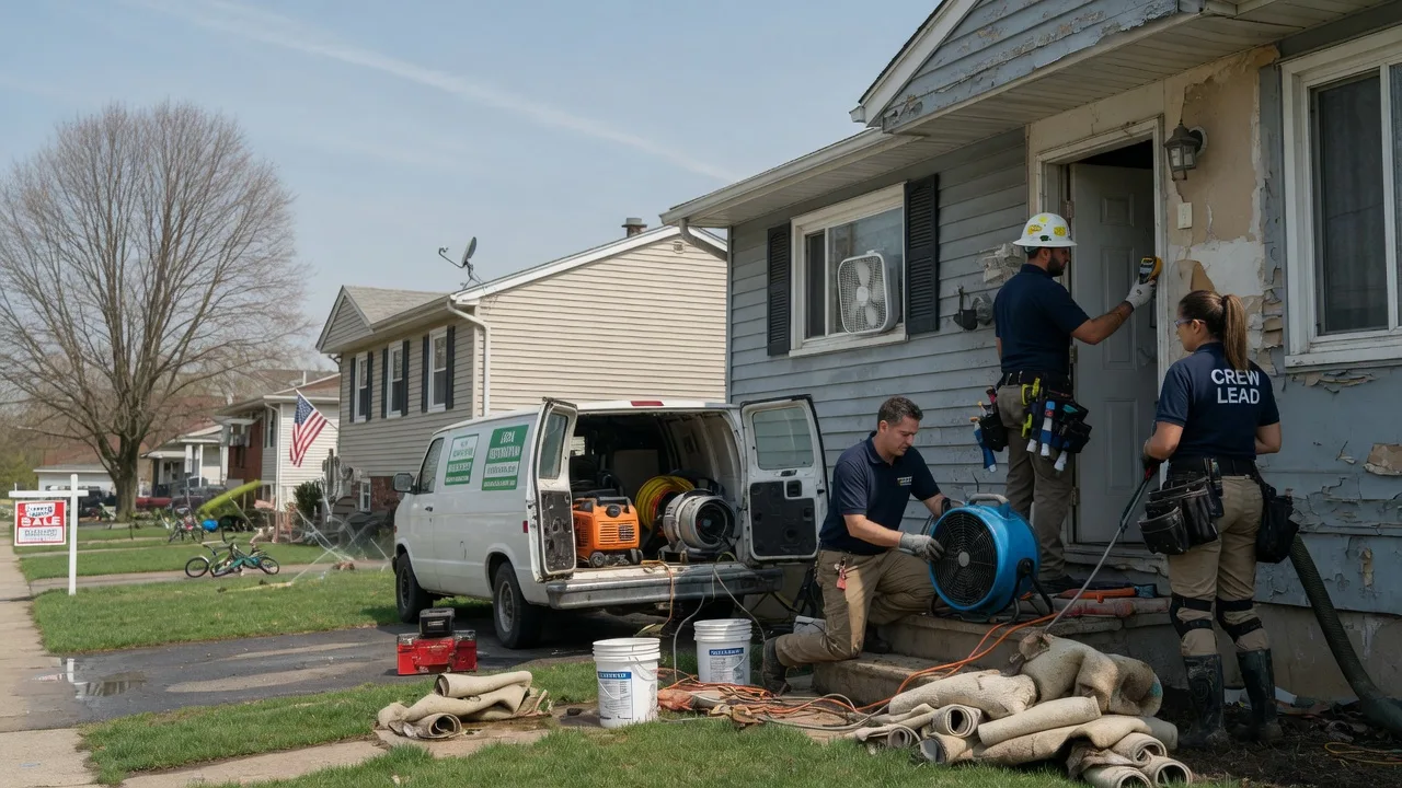 Flood Cleanup in Wisconsin Dells, WI near me