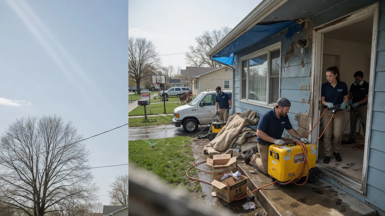 Basement Flood Cleanup in Wisconsin Dells, WI near me